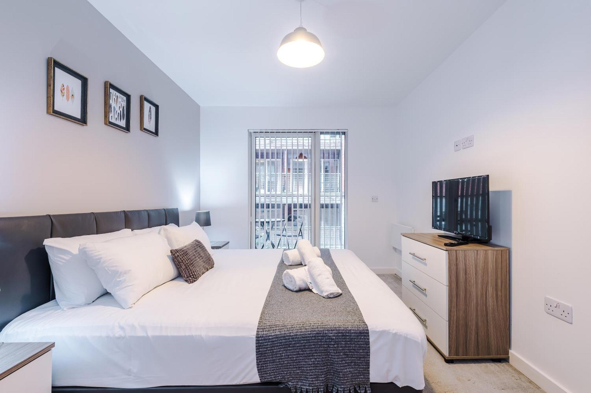 Hilltop Serviced Apartments- Northern Quarter Manchester Rom bilde